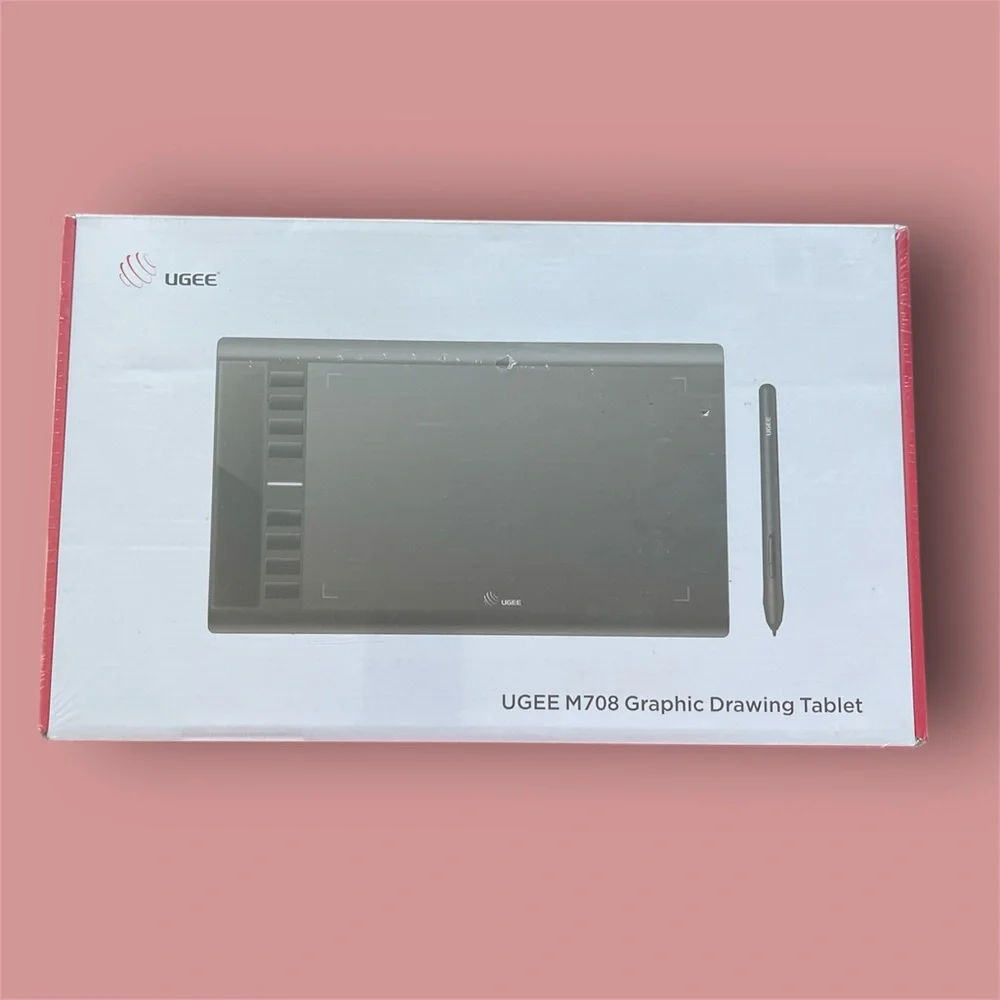 New in package- Black Drawing Tablet with Stylus